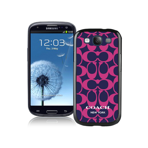Coach Big Logo Fuchsia Navy Samsung Galaxy S3 9300 CAY Coach Big Logo Fuchsia Navy Samsung Galaxy S3 9300 CAY